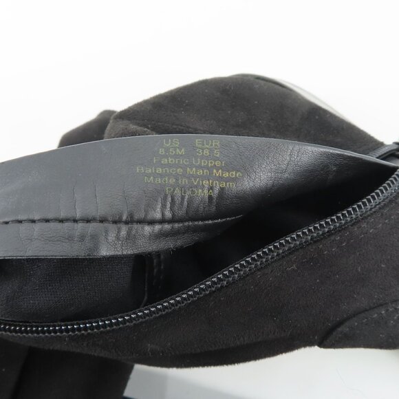 Sam Edelman Womens 8.5 M Paloma Over Knee High Black Drawstring Boots Fabric - Picture 10 of 12